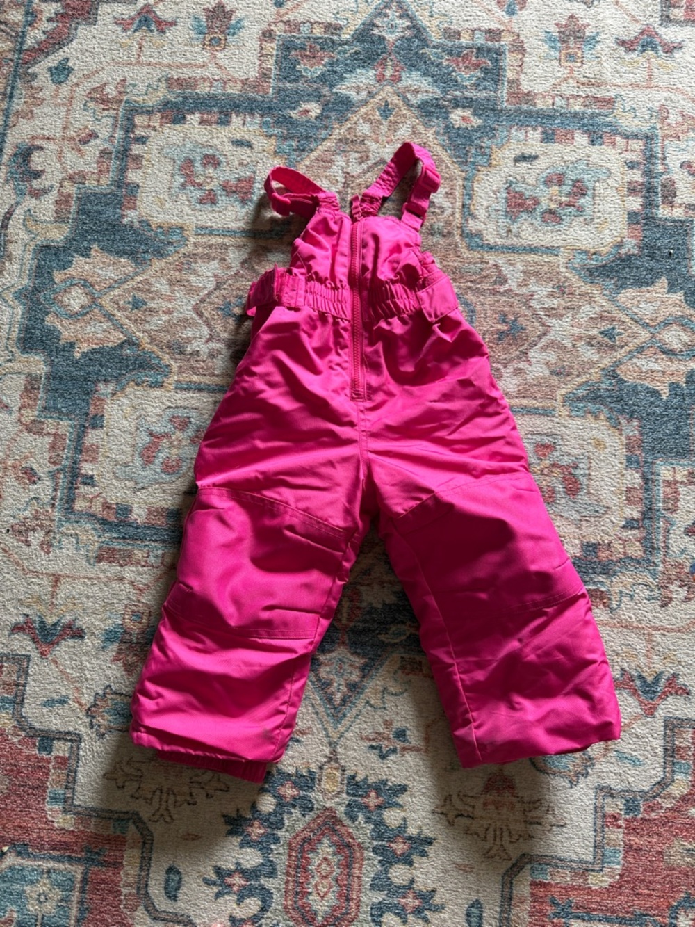 Cat & Jack Hot Pink Insulated Snow Overalls